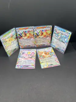 Pokemon Eeveelution EX Card Lot – 7 Cards - Image 1
