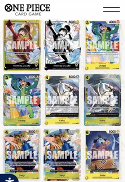 One Piece Starter Deck St29 No Bonus Cards - Image 3