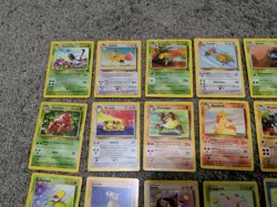 1999 Pokemon JUNGLE Set COMPLETE Non Holo UNCOMMON COMMON Cards #31-64 Lot NM+ - Image 2