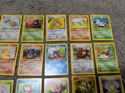 1999 Pokemon JUNGLE Set COMPLETE Non Holo UNCOMMON COMMON Cards #31-64 Lot NM+ - Image 3