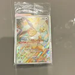 Pokemon Eevee SVP 173 Black Star Promo Holo Stamped Card TCG English 2023 - Image 1