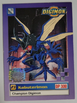 Digimon Digital Monsters 1999 Trading Card Bandai 25 Of 34 Digistamped Kabuterim - Image 1