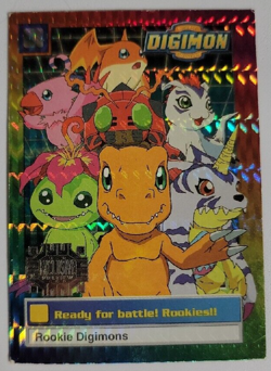 Digimon Digital Monsters 1999 Trading Card Bandai 2 Of 34 Digistamped Ready for - Image 1