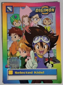 Digimon Digital Monsters 1999 Trading Card Bandai 1 Of 34 Selected Kids! - Image 1