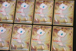 Lot of 10 Mew 205/165 Metal Pokemon Card UPC 151 Ultra Premium Collection - Image 3