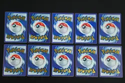 Lot of 10 Mew 205/165 Metal Pokemon Card UPC 151 Ultra Premium Collection - Image 4