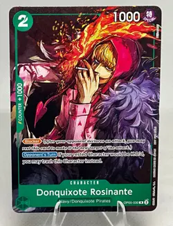 One Piece Card Game Donquixote Rosinante Welcome Pack Vol. 1 OP05-030 R - Image 1