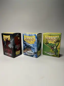 3X Dragon Shield Matte Card Sleeves 100ct-*READ DESCRIPTION* - Image 1