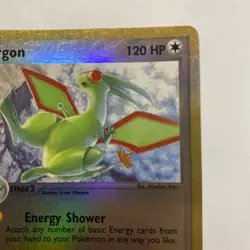 2003 Pokemon EX Dragon Flygon Holo Rare Card #4/97 Vintage Card - Image 5