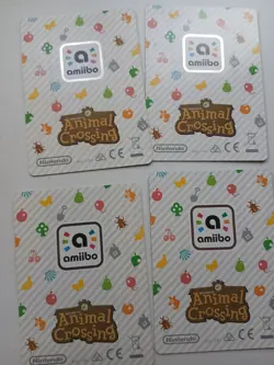 (EU) 4 DIFFERENT ANIMAL CROSSING SERIES 2 CARD LOT! NM - Image 2