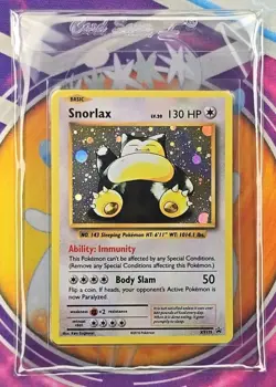 🔥2016 Pokemon TCG Snorlax XY179 Holo Promo Card Black Star Promos NM👍📈 - Image 3