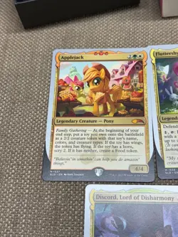 Magic the Gathering Secret Lair Ponies Galloping set of 5 cards in box as shown - Image 2