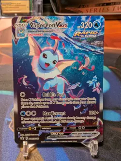 Vaporeon VMAX SWSH182 SWSH: Sword & Shield Promo Cards Holo NM - Image 1