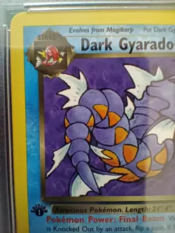 PSA 7 Dark Gyarados 1st Edition Team Rocket 25/82 WOTC Vintage Pokemon Card - Image 4