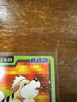 Pokemon Card Japanese File No. 058 Growlithe Bandai 1997 Pocket Monsters - Image 3