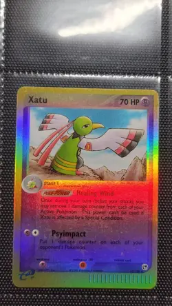Xatu 55/100 EX Sandstorm Reverse Holo Uncommon Pokemon Card LP-MP - Image 1