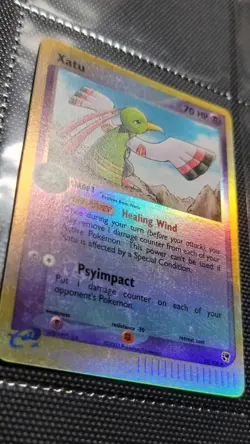 Xatu 55/100 EX Sandstorm Reverse Holo Uncommon Pokemon Card LP-MP - Image 2