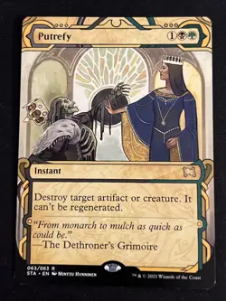 1x Putrefy (063) Strixhaven: Mystical Archives LP MTG Magic the Gathering x1 MKE - Image 1