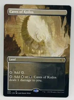 MTG Caves of Koilos (Borderless) Dominaria United Regular - Image 1