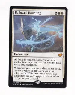 Magic the Gathering Innistrad Crimson Vow #017 Hallowed Haunting - Image 1