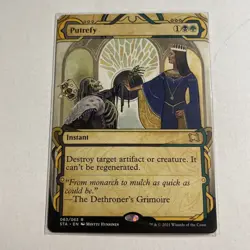 1x Putrefy (063) Strixhaven: Mystical Archives LP MTG Magic the Gathering x1 MKE - Image 1