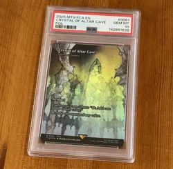 PSA 10 | Crystal of Altar Cave, R 0061, FOIL, MTG Final Fantasy Through the Ages - Image 2