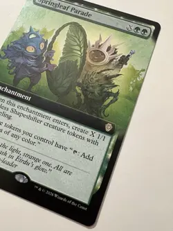 Springleaf Parade (Extended Art) Commander: Lorwyn Eclipsed Regular - Image 2