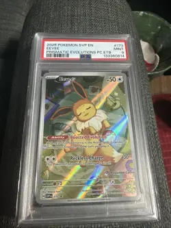 Eevee 173 Promo Prismatic Evolutions Pokemon Center Stamped Mint PSA 9 🔥 - Image 4