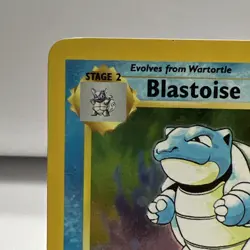 2000 Pokemon TCG Base Set 2 - Blastoise Holo Rare 2/130 MP Not Perfect - Image 3