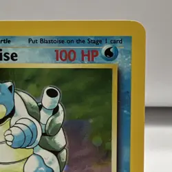 2000 Pokemon TCG Base Set 2 - Blastoise Holo Rare 2/130 MP Not Perfect - Image 4