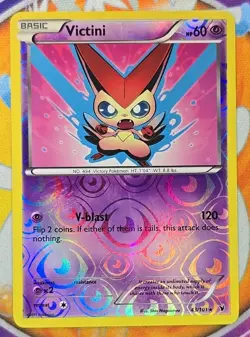 🔥Victini 43/101 Noble Victories Reverse Holo Rare Pokemon TCG Card NM👍📈 - Image 1