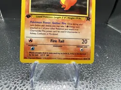Pokemon Team Rocket Charmander #50/82 1st Edition - Image 4