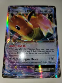 Dragonite EX Holo Rare 72/108 Pokemon Evolutions LP - Image 1