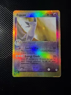 Espeon Sandstorm Reverse Holo 16/100 Pokemon TCG e reader DMG - Image 1