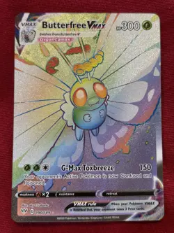 Butterfree VMAX - 190/189 - Pokemon Darkness Ablaze Sword Shield Secret Rare DMG - Image 1