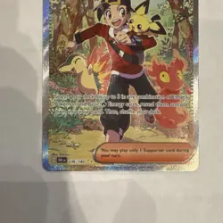 Pokemon Ethan's Adventure Trainer 236/182 Sv10 Destined Rivals Full Art Holo SIR - Image 3