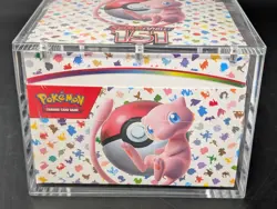 Pokemon 151 SV3.5 Booster Bundle Display Factory Sealed Case W/Acrylic Case - Image 5