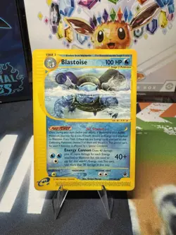 Blastoise Expedition Base Set 037/165 Non-holo Rare Pokemon PLAYED CONDITION - Image 1