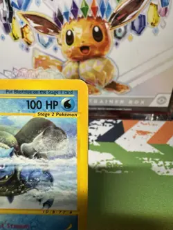 Blastoise Expedition Base Set 037/165 Non-holo Rare Pokemon PLAYED CONDITION - Image 3