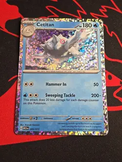 Cetitan 005/015 M23 McDonald’s Match Battle Holo Rare Promo Pokemon TCG 2023 NM - Image 1