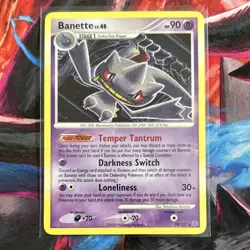 Pokemon Banette Platinum Rare Regular 19/127 - Image 1