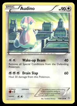 Pokemon Audino Dragons Exalted #108/124 - Image 1