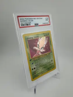 Pokemon Neo Destiny 1ST Ed. #106 Shining Celebi - CLEAN PSA 9 - NEW CERT! - Image 2