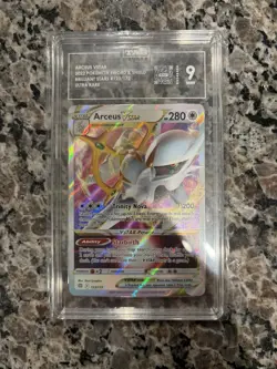 Arceus VSTAR #123 Pokemon Brilliant Stars TCG Holo TAG 9 - Image 1