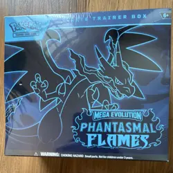 Pokemon Elite Trainer Box Mega Evolution Phantasmal Flames Charizard Gengar 2024 - Image 1