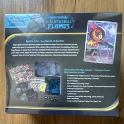 Pokemon Elite Trainer Box Mega Evolution Phantasmal Flames Charizard Gengar 2024 - Image 2