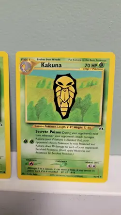 Pokemon TCG Weedle & Kakuna Neo Discovery Unlimited Regular NM - Image 3