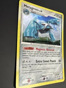 Pokemon TCG Metagross 10/146 Legends Awakened Holo Rare W/ Swirl LP - Image 4