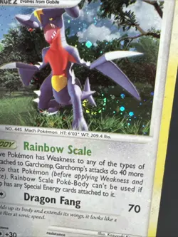 Garchomp Lv.66 9/123 - Holo Rare - Mysterious Treasures W/ Swirl Pokemon TCG LP - Image 2