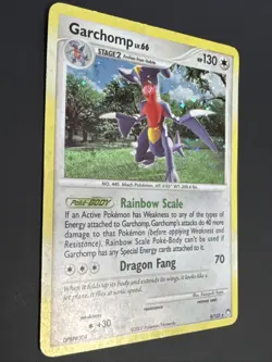 Garchomp Lv.66 9/123 - Holo Rare - Mysterious Treasures W/ Swirl Pokemon TCG LP - Image 5